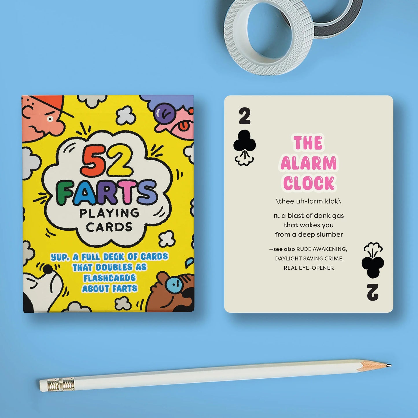 52 Farts Playing Cards
