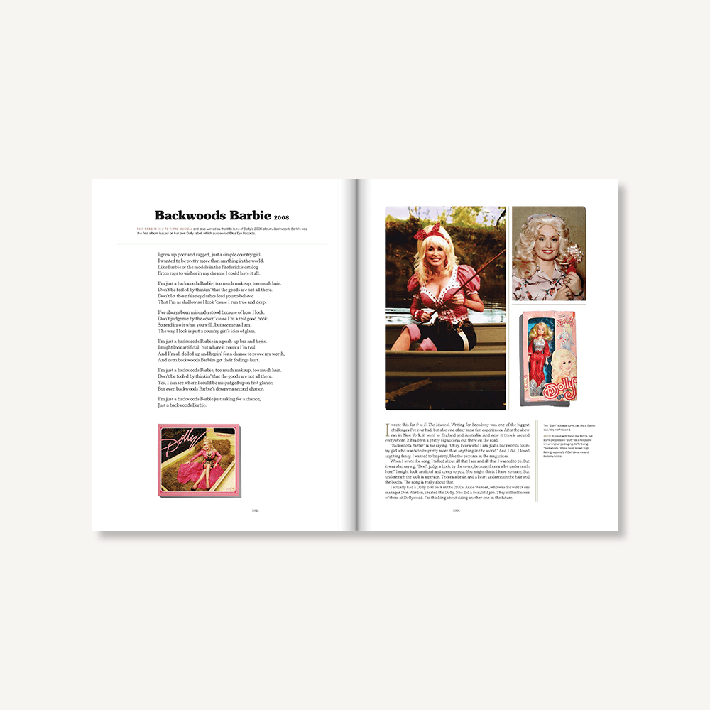 Dolly Parton, Songteller Book