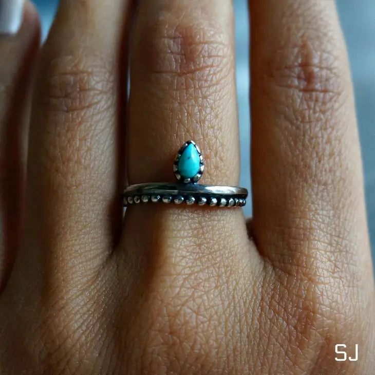 Bipana Turquoise Ring