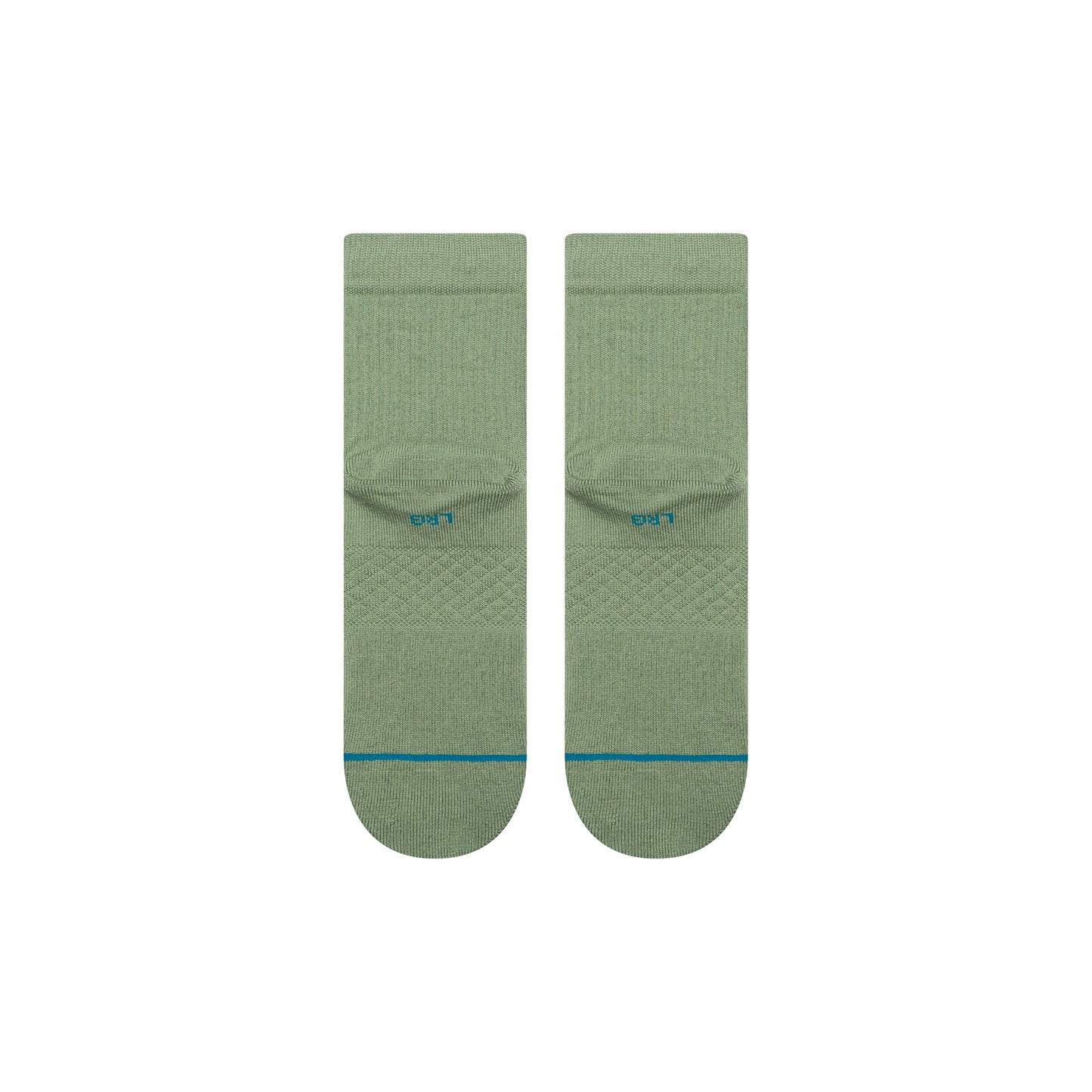 Icon Quarter Socks - Sage - LG