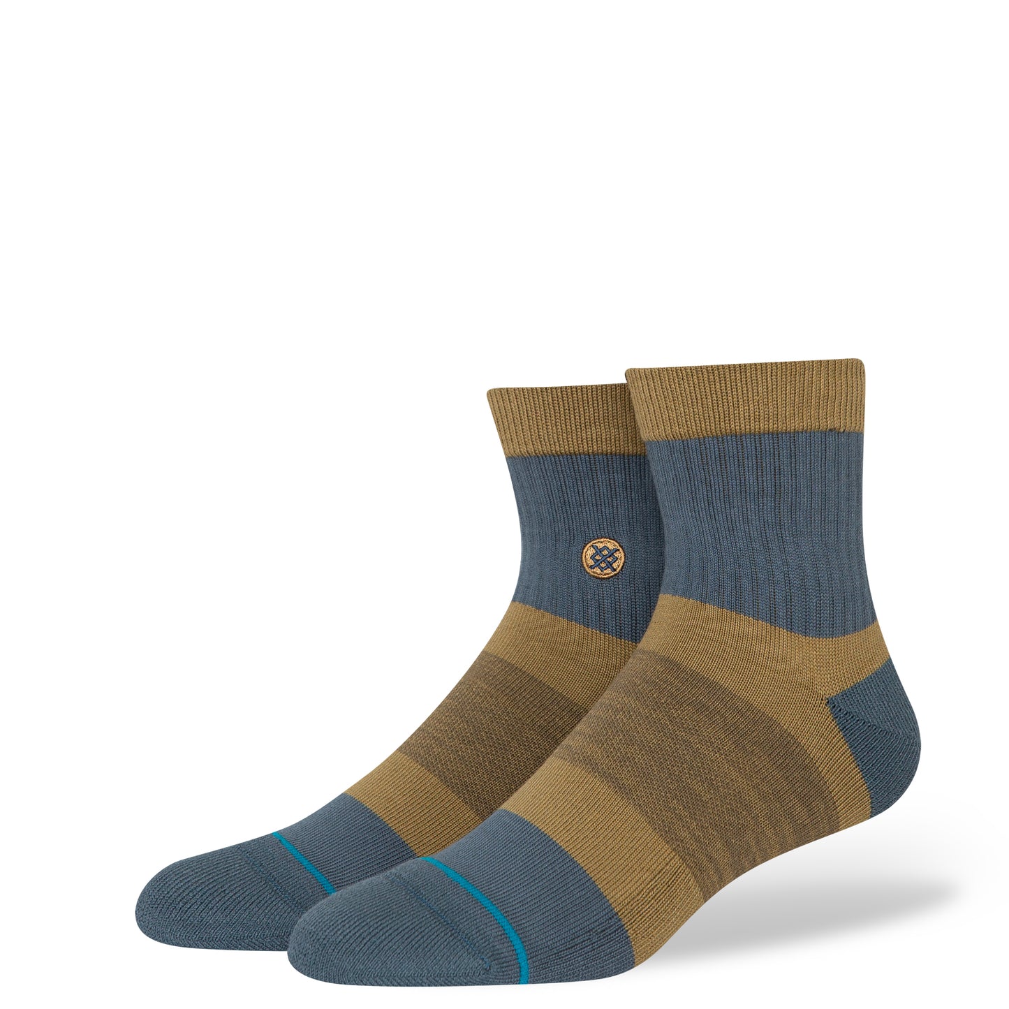 Lieutenant Quarter Height Socks - Dark Navy
