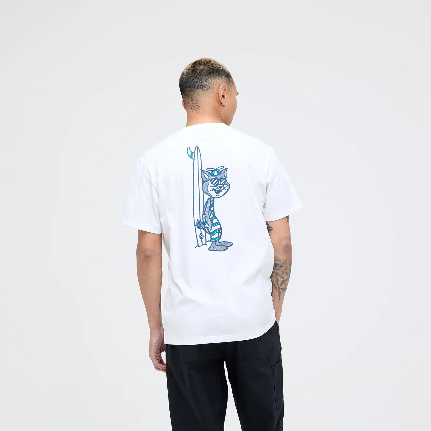 Kool Kat Tee - White