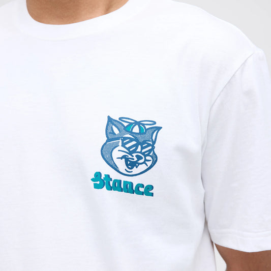 Kool Kat Tee - White
