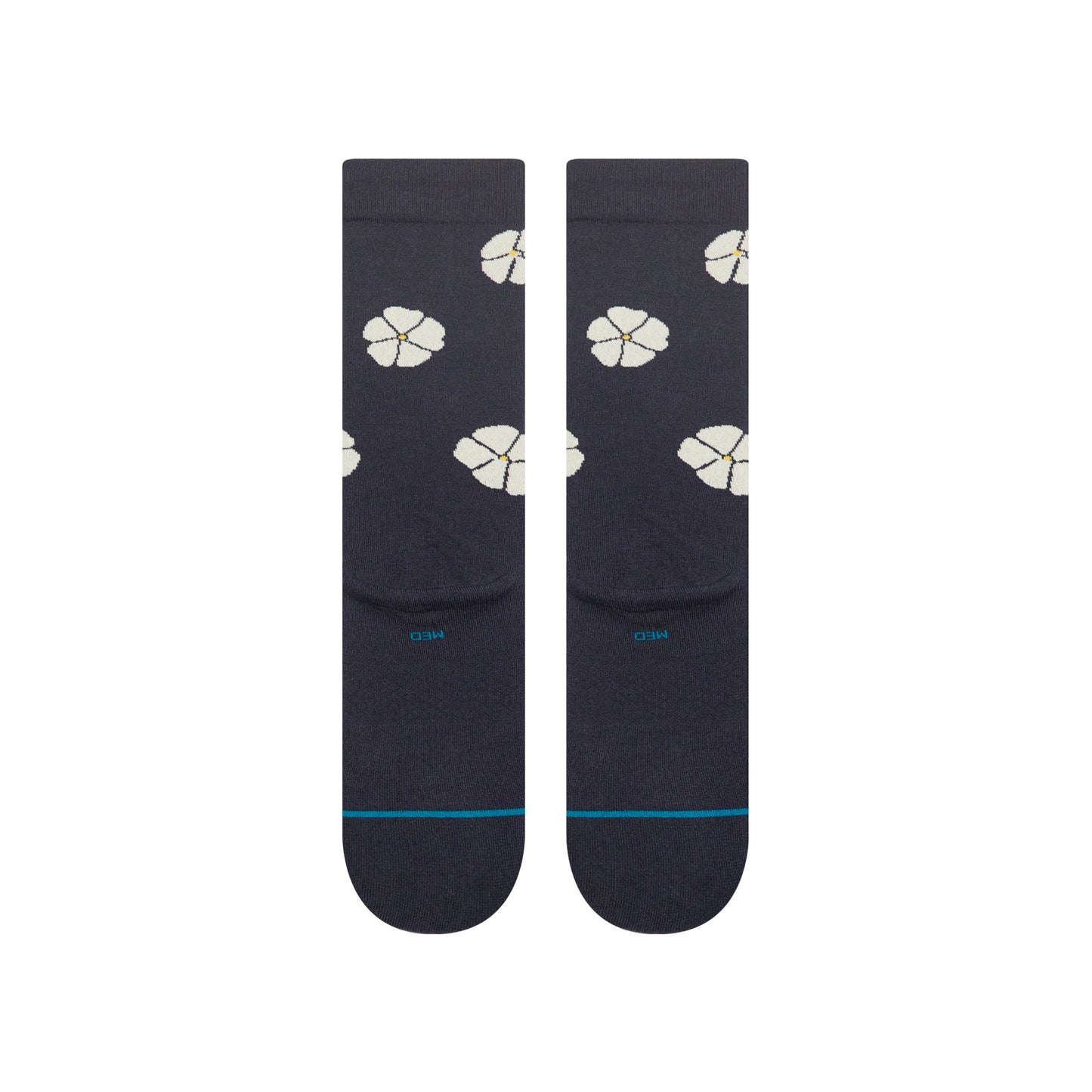 Floral Crew - Navy - LG