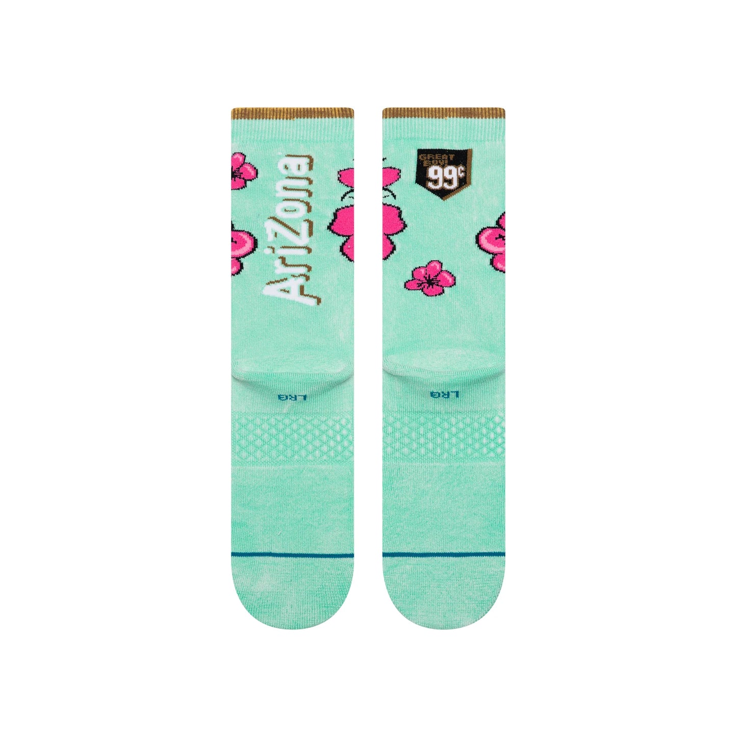 Arizona Iced Tea X Stance Crew Socks - Jade - LG
