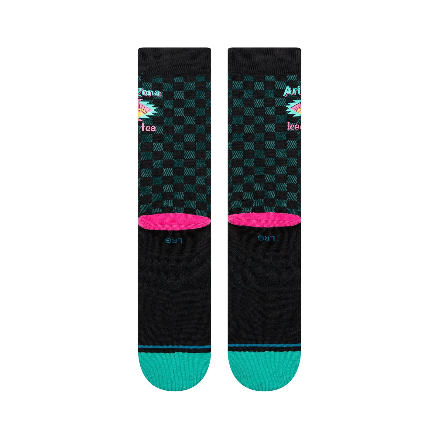 Arizona Iced Tea X Stance Crew Socks - Black - LG