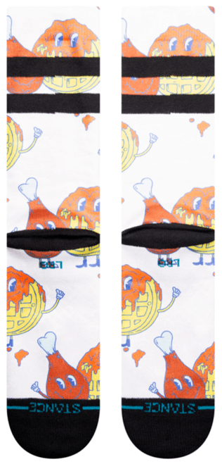 Bock Bock Crew Socks - White