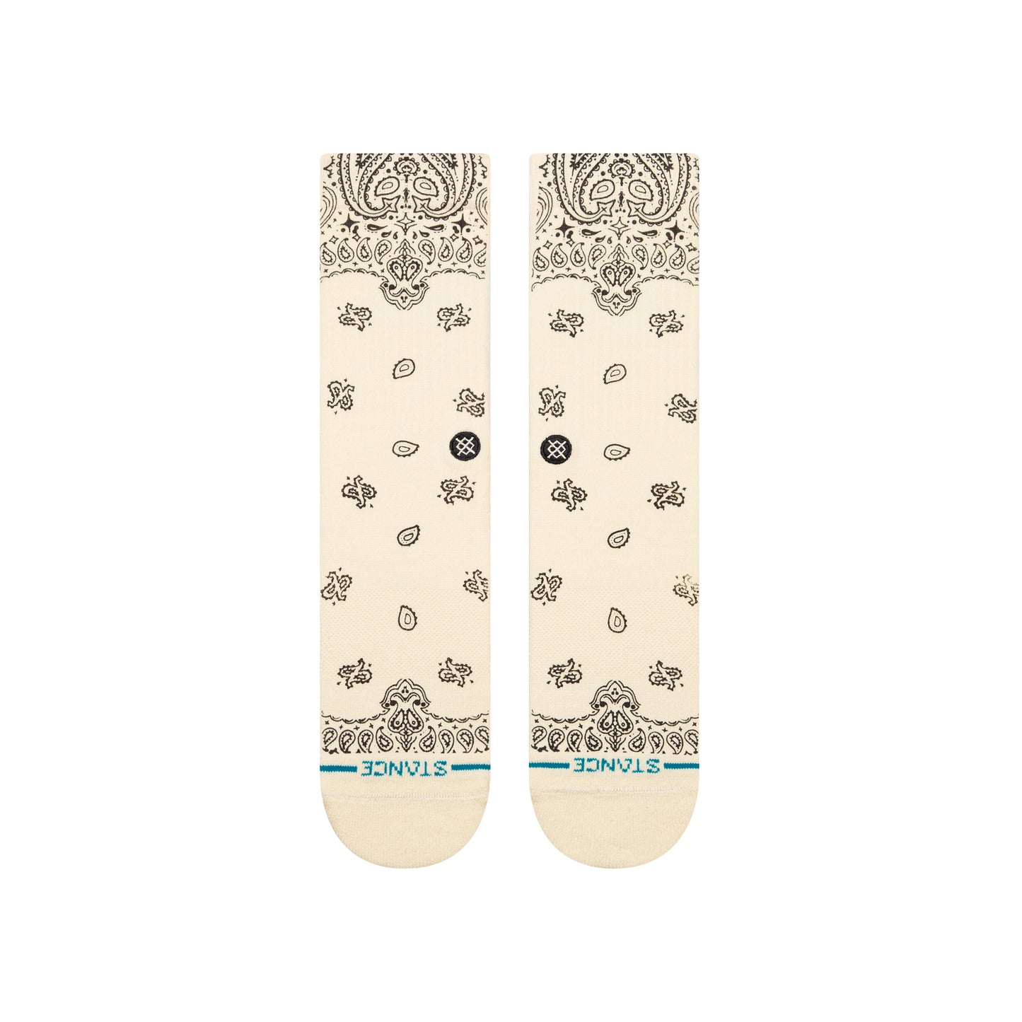 Hanky Crew Socks - Cream