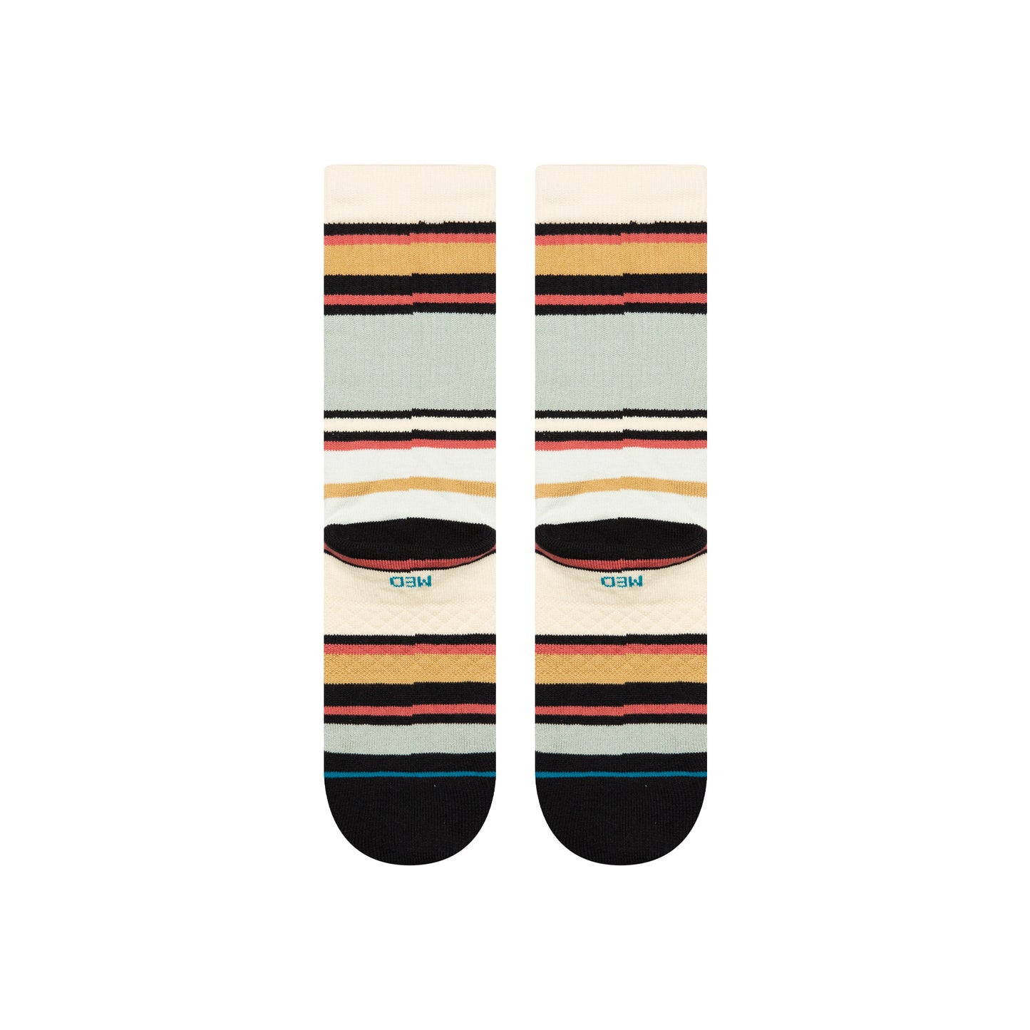 Mike B Crew Socks - Blue - LG
