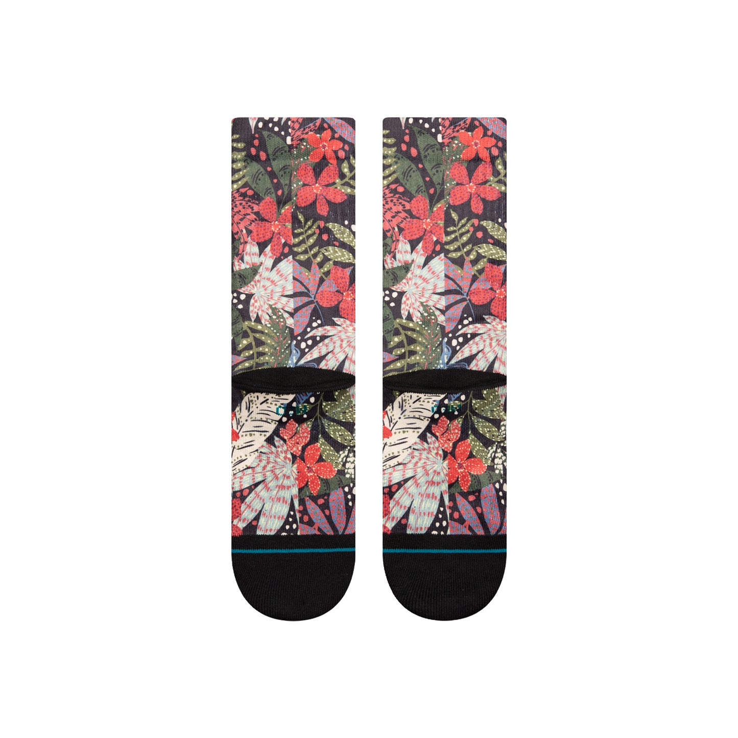 Seacret Garden Crew Sock - Multi