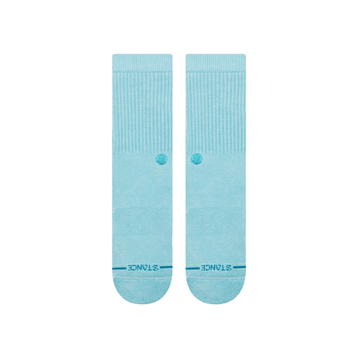 Icon Dyed Crew Socks - Electric Blue