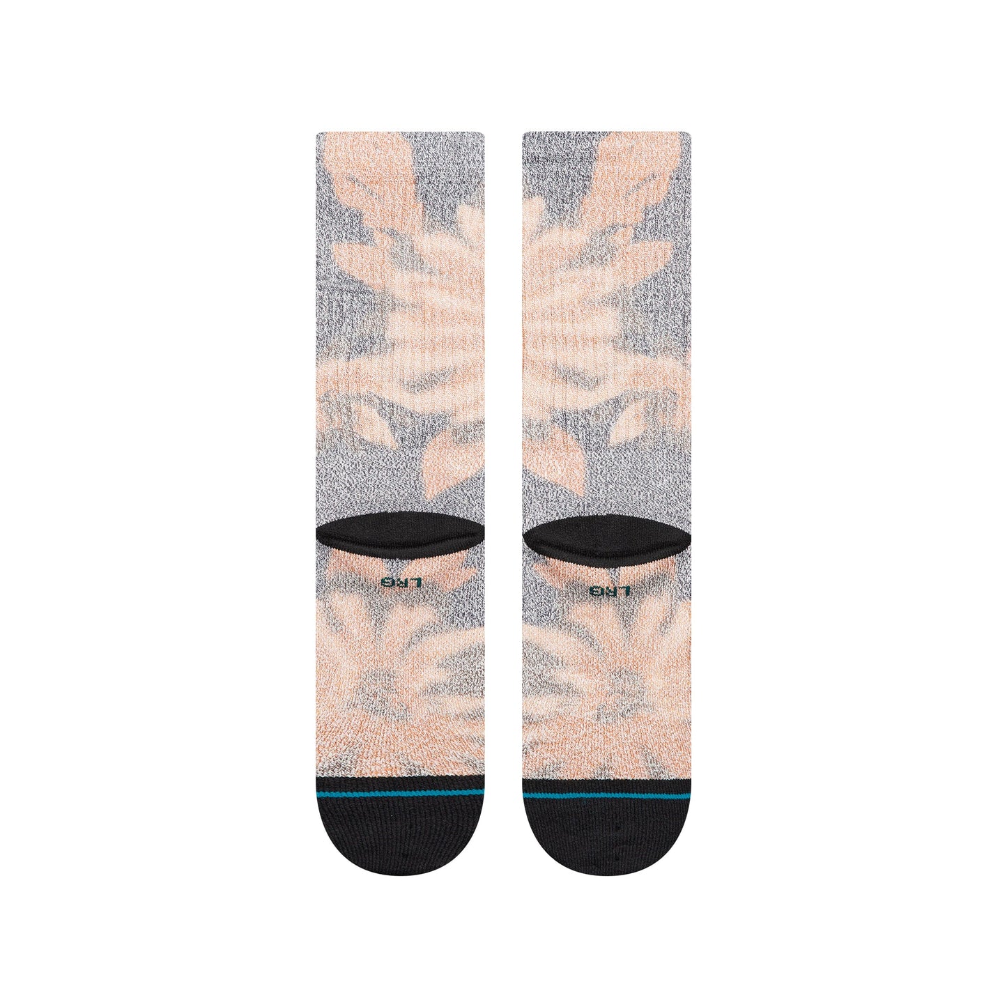 Jumbo Squishy Marbled Bunny - Charcoal - LG