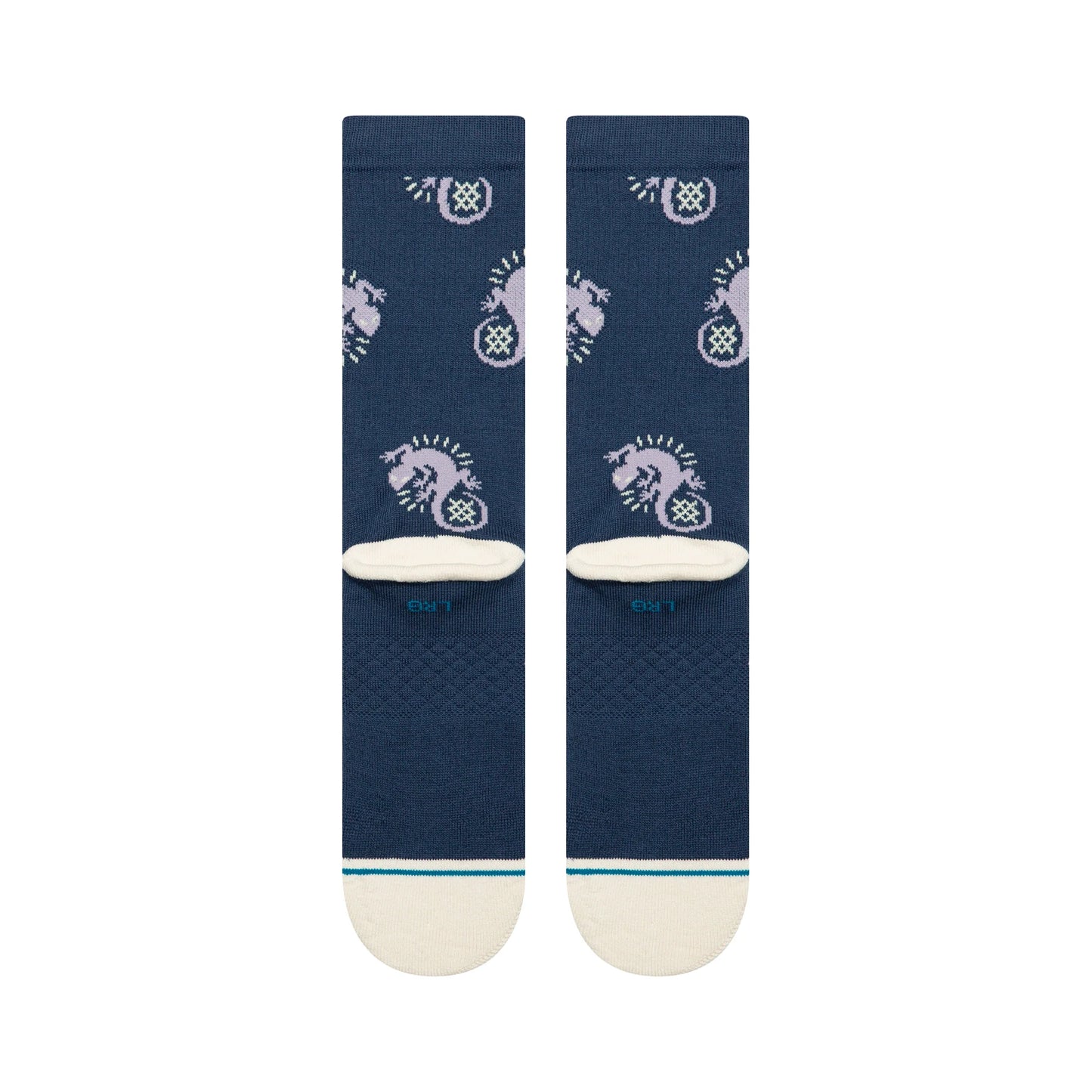Gecko Crew Socks - Purple - LG