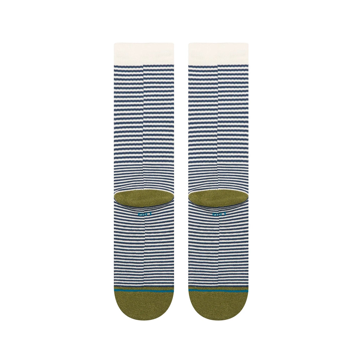 Mini Bar Crew Socks - Olive - LG