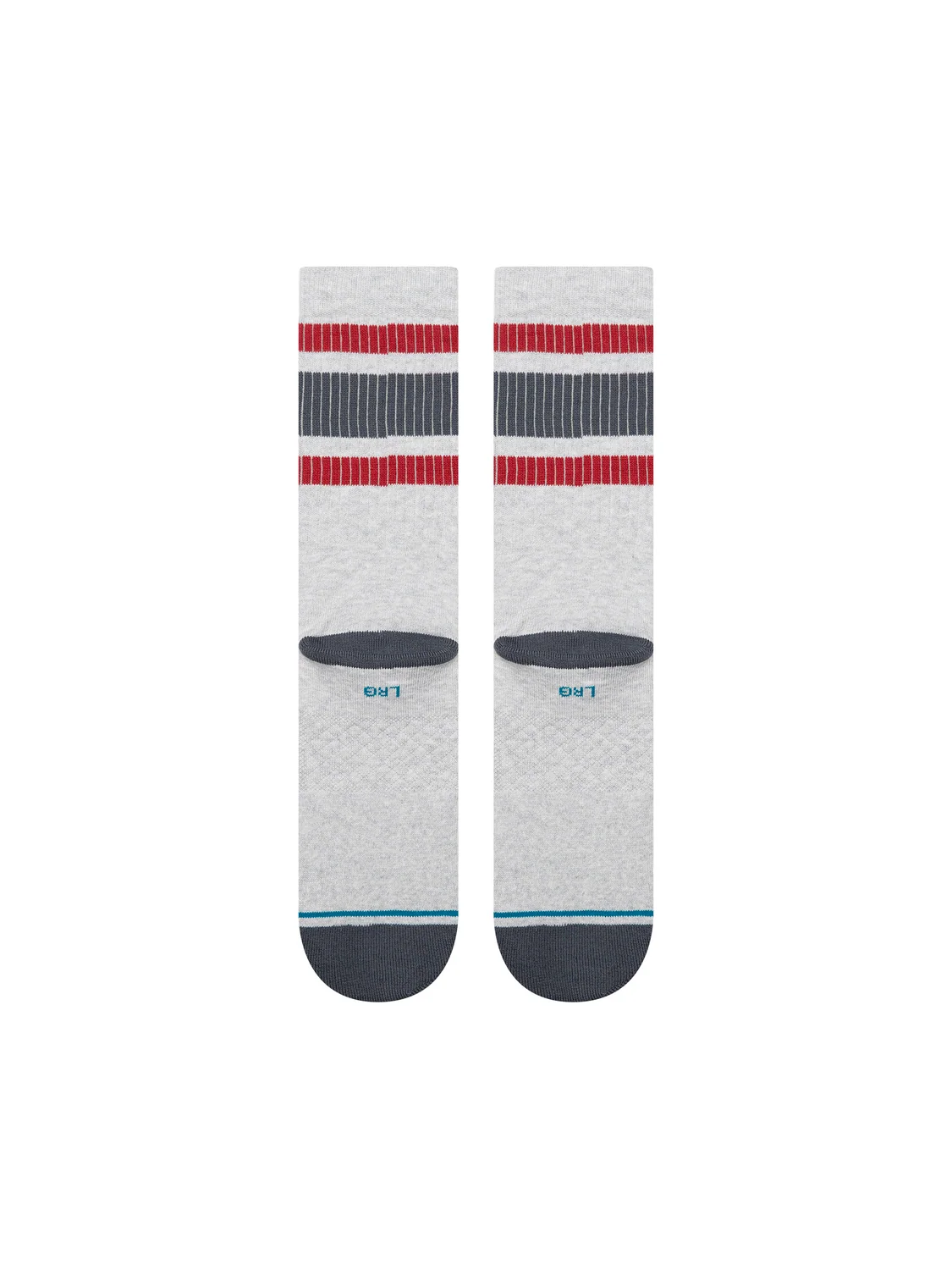 Boyd Pop Stitch Crew - Heather Grey - LG
