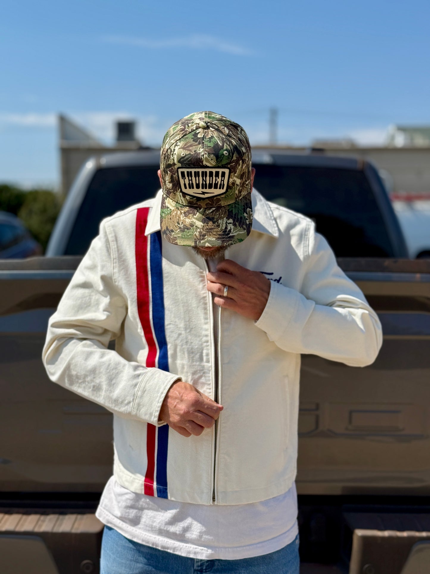 Ford Number One Garage Jacket - Wimbledon White