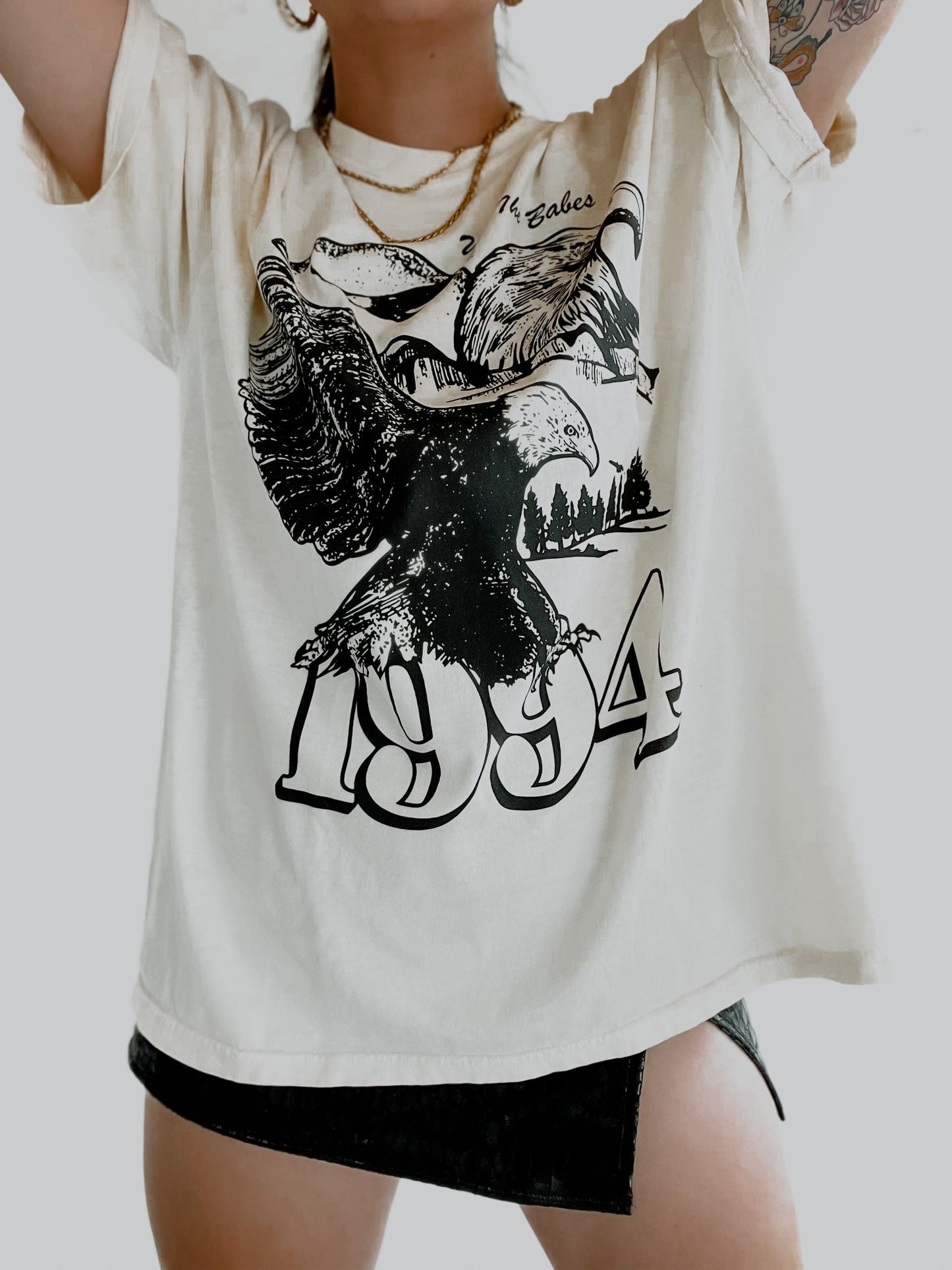 1994 Eagle Graphic Tee - Ash Grey