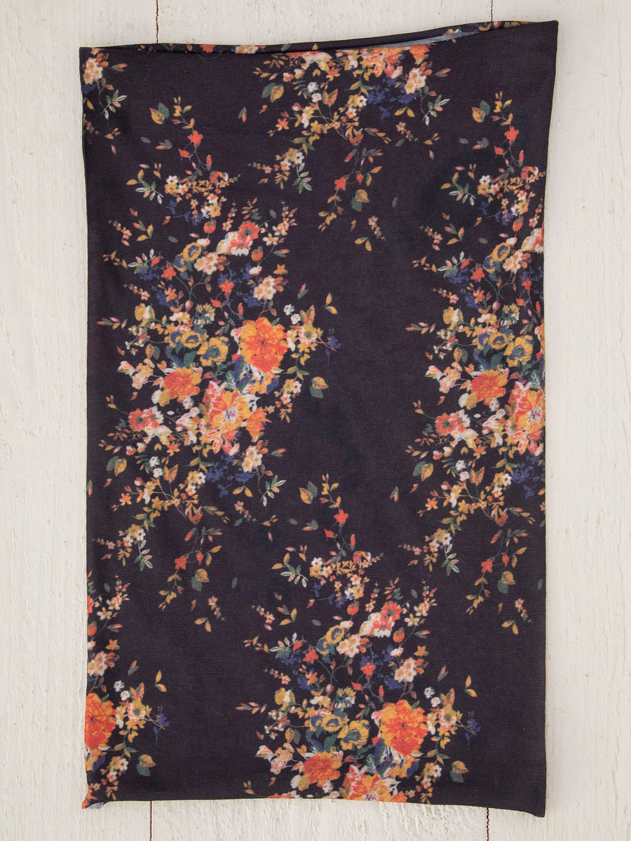 Boho Bandeau Black Red Bouquets