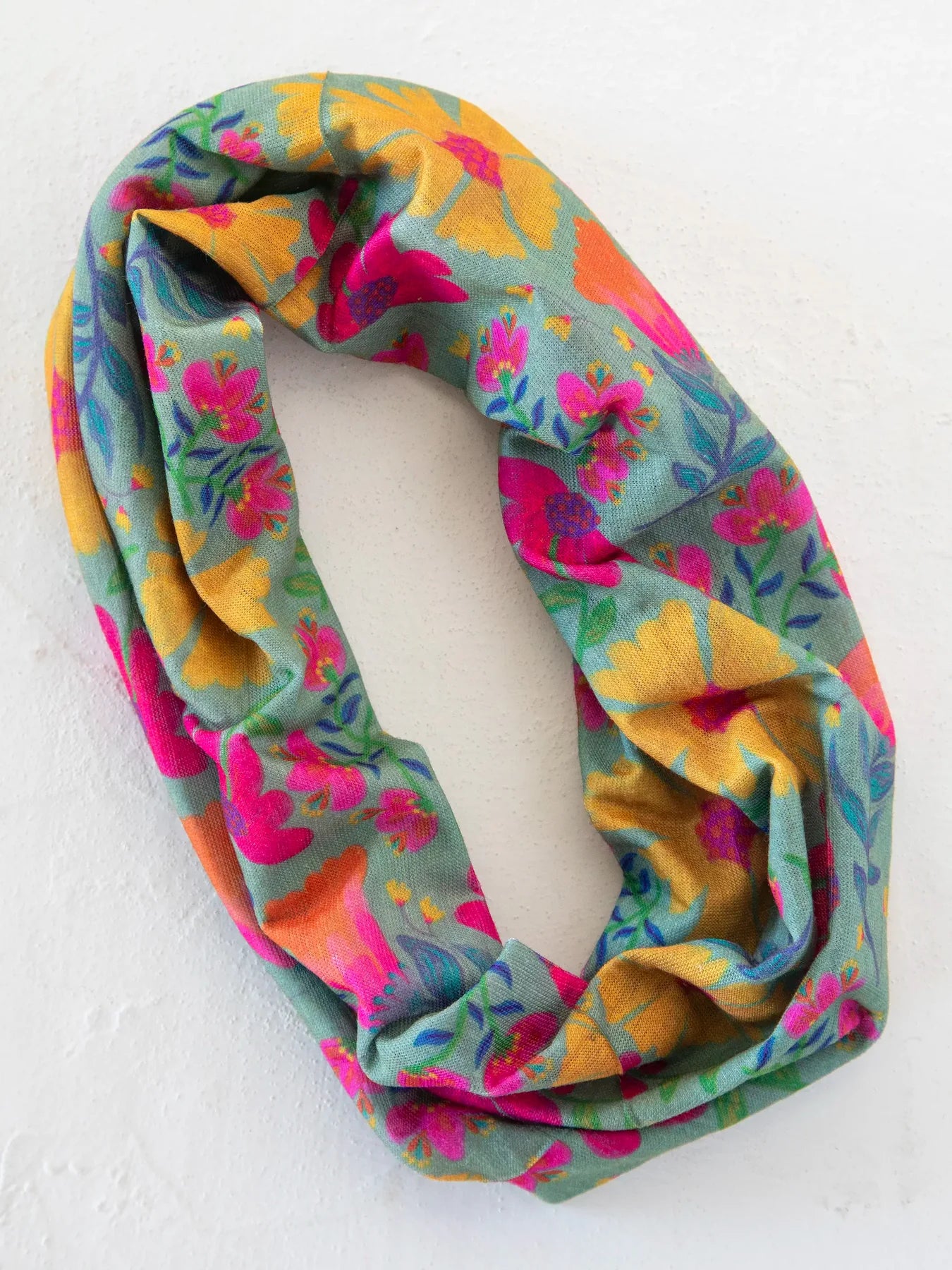 Boho Bandeau - Tossed Blue Floral