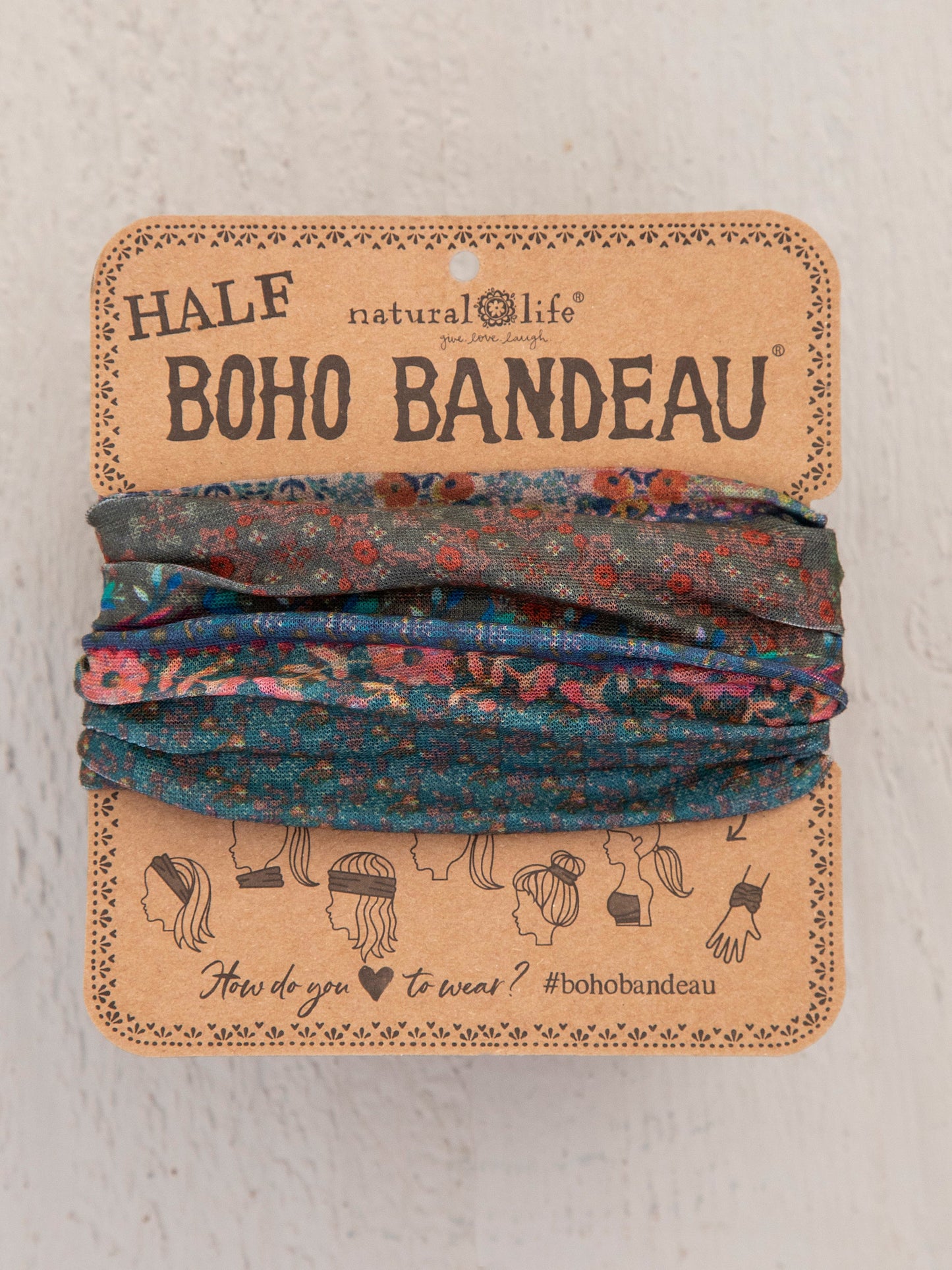 Half Bandeau - Dark Patchwork