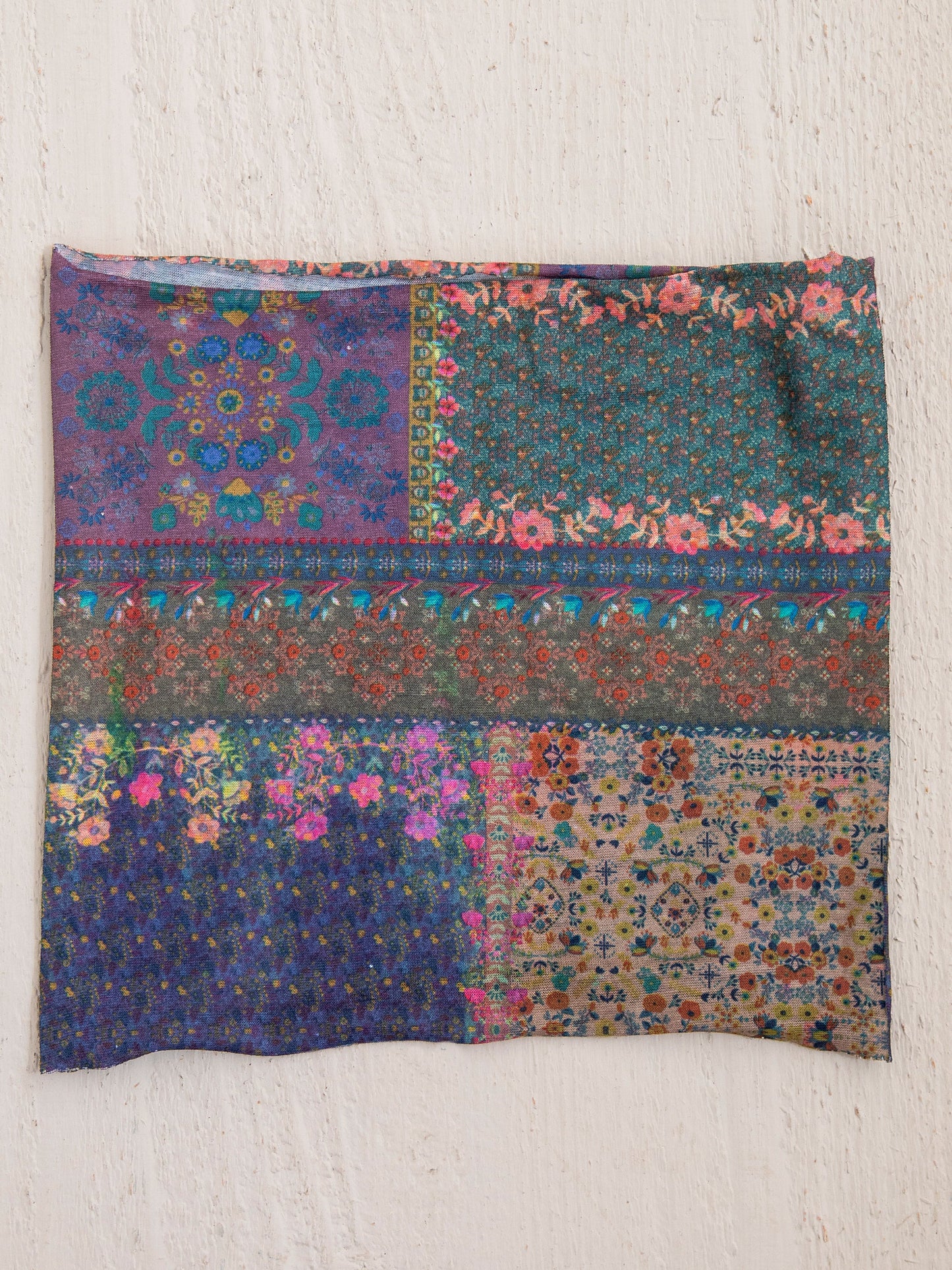 Half Bandeau - Dark Patchwork