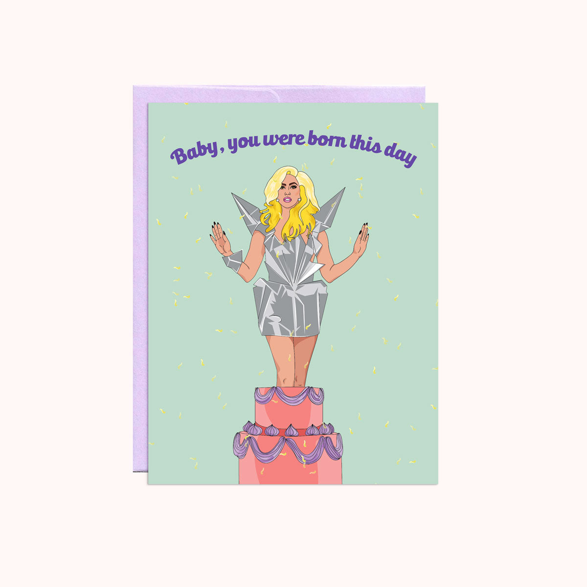 Born This Day Card