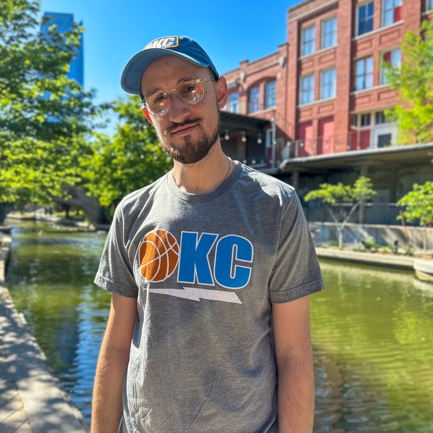 OKC Basketball Tee