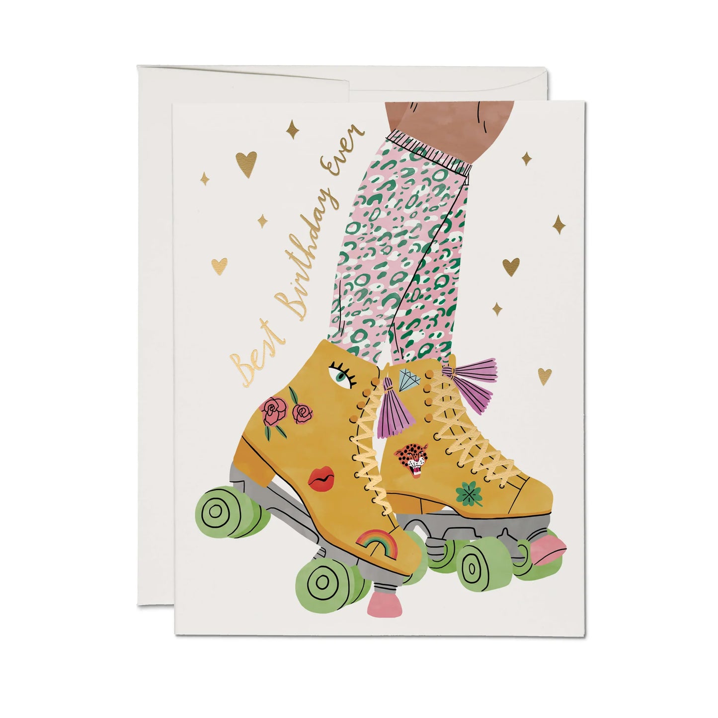 Roller Skate Card