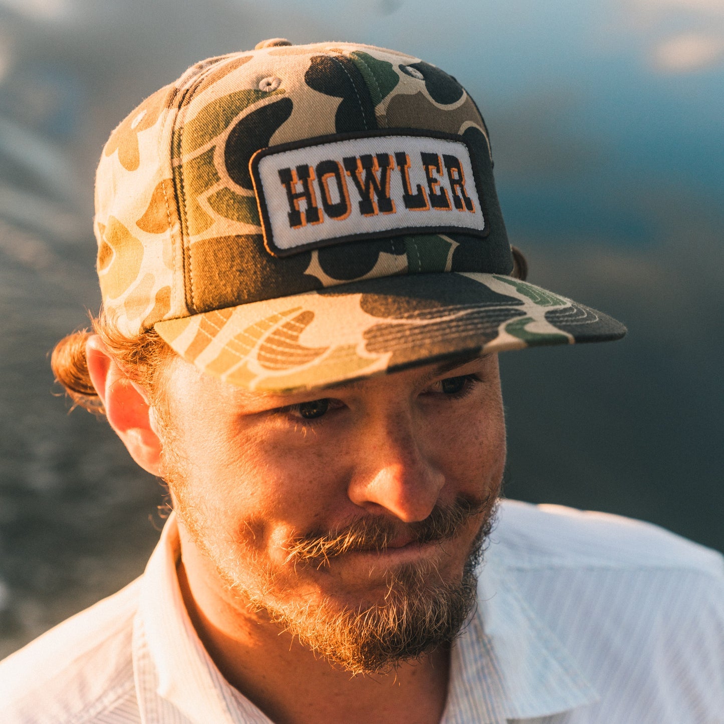 Structured Snapback - Howler Slab Serif : Camo