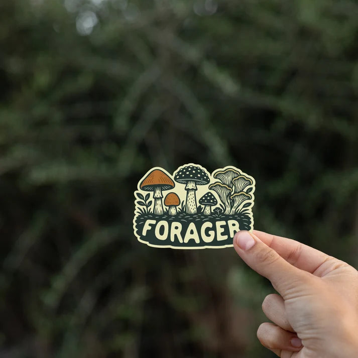 Forager Mushroom Sticker