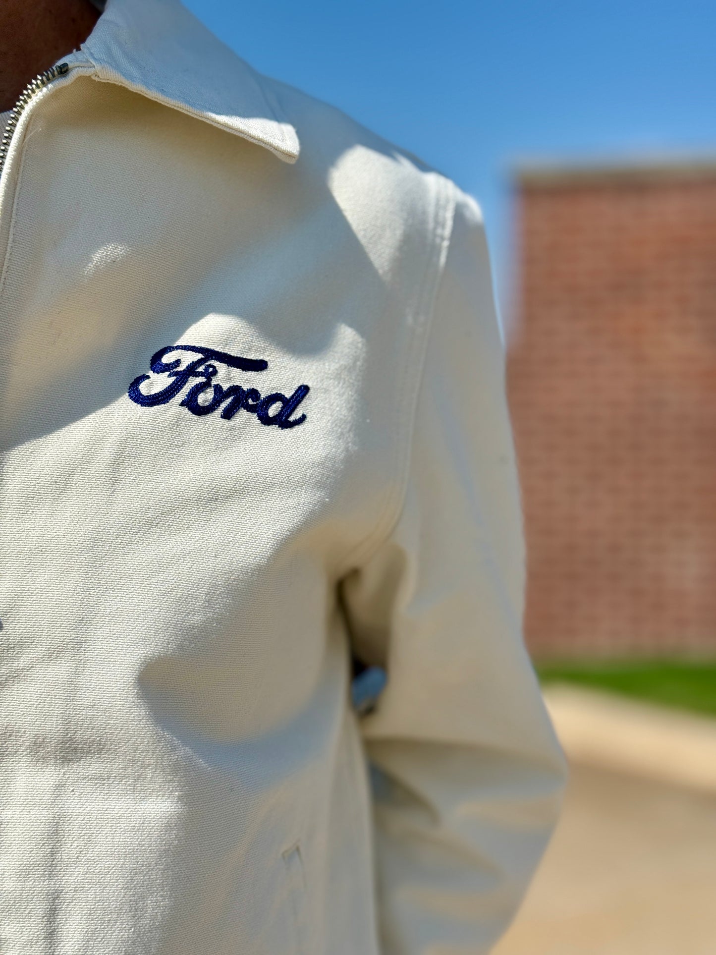Ford Number One Garage Jacket - Wimbledon White