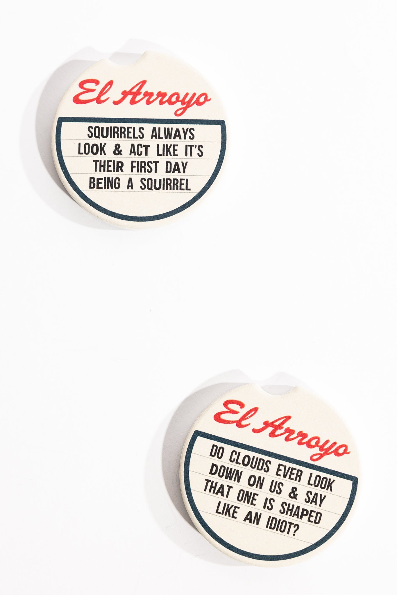 Car Coaster Set - Being A Squirrel