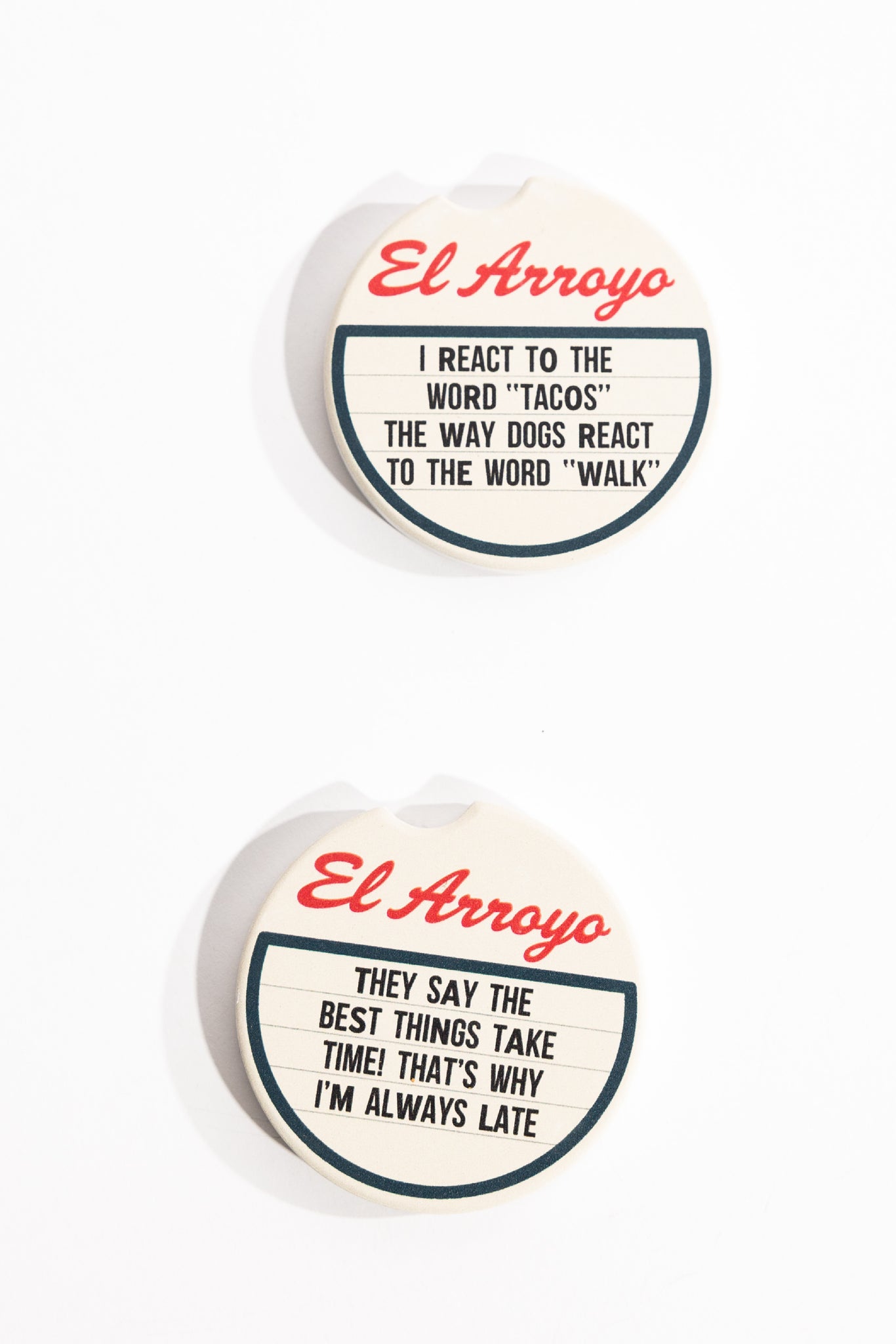 Car Coaster Set - Always Late