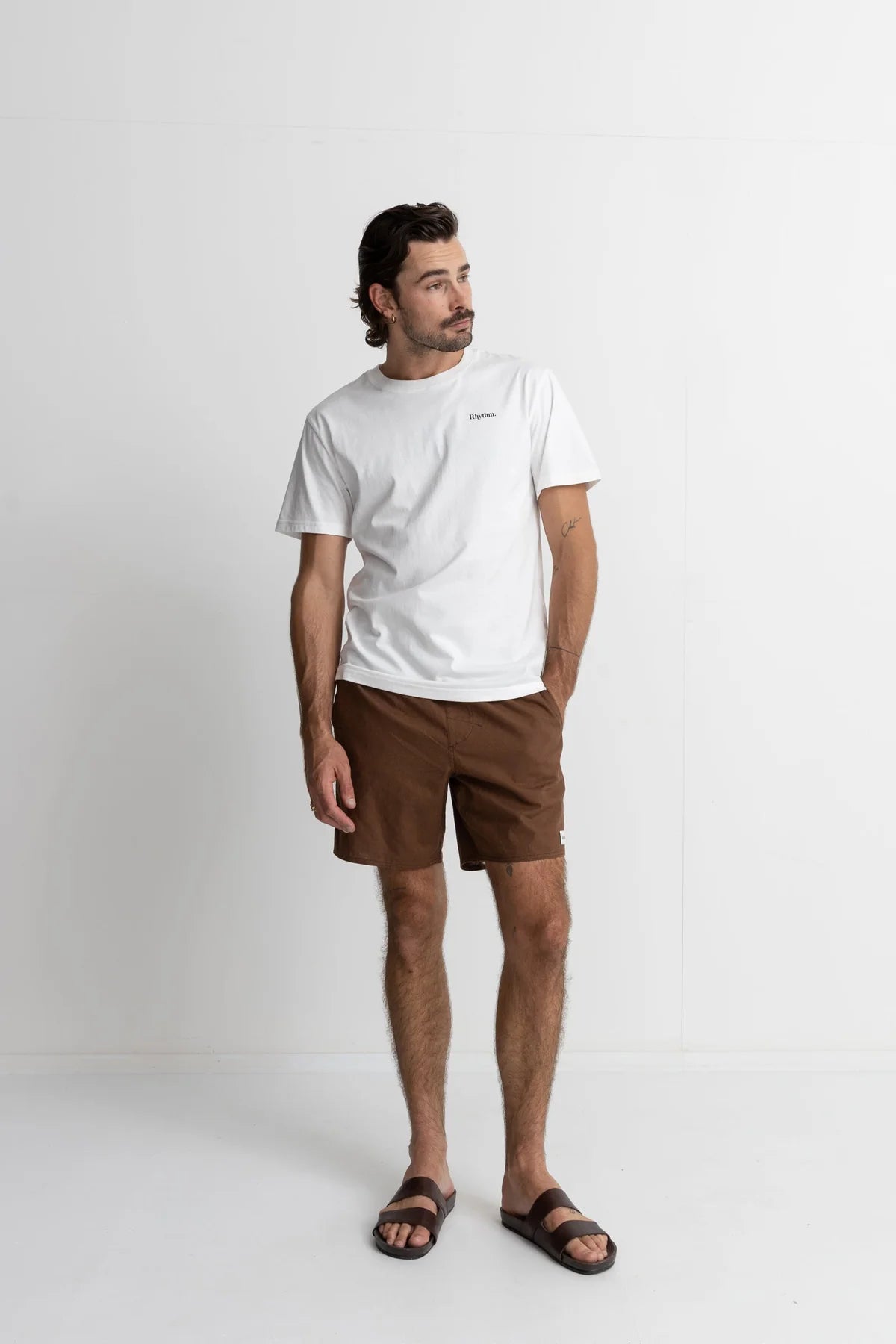 Classic Linen Jam Shorts - Chocolate