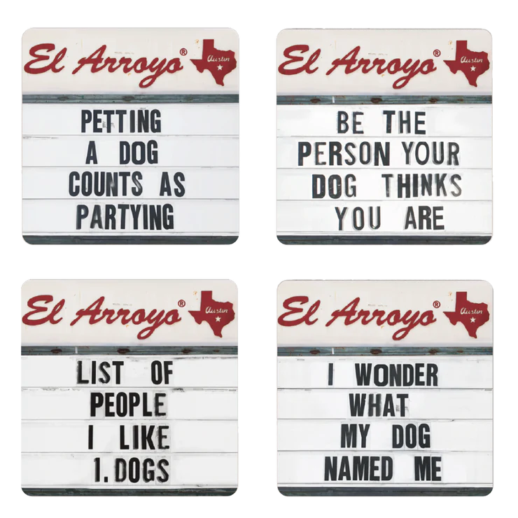 Coaster Set - You Lucky Dog