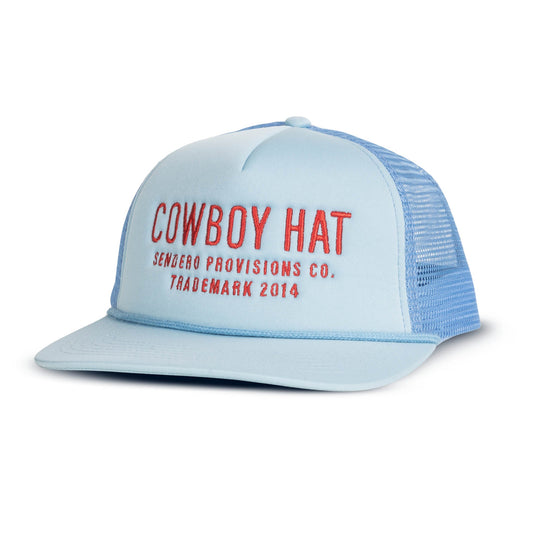 Cowboy Hat- Blue/Red