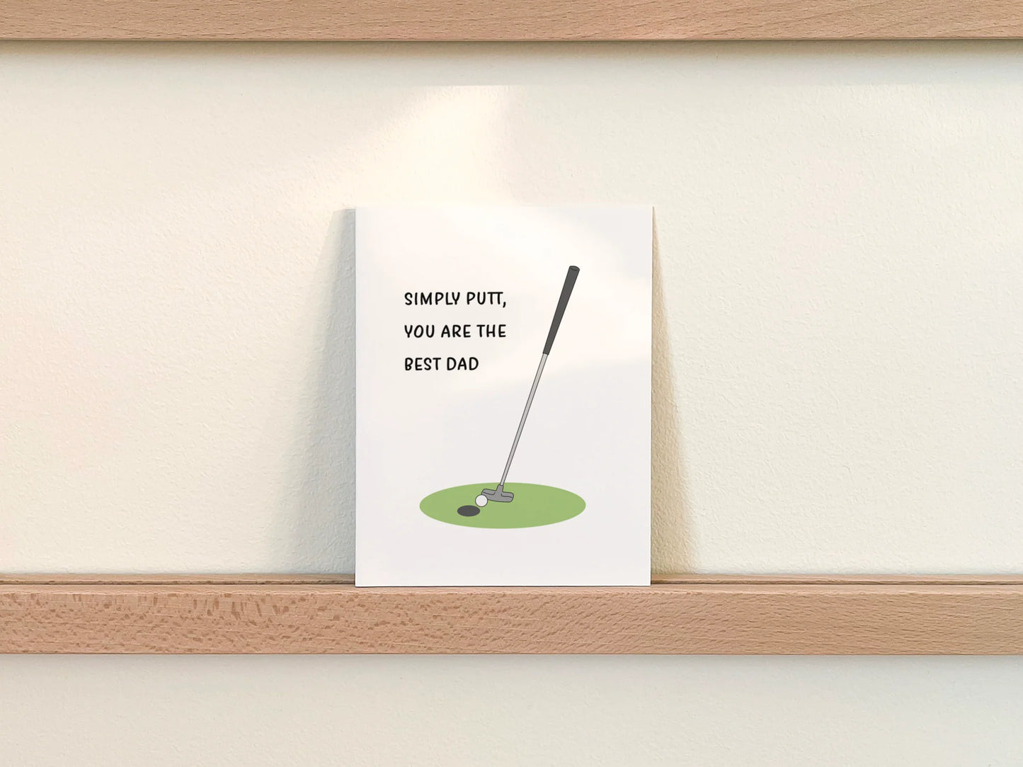 Golf Father's Day Card
