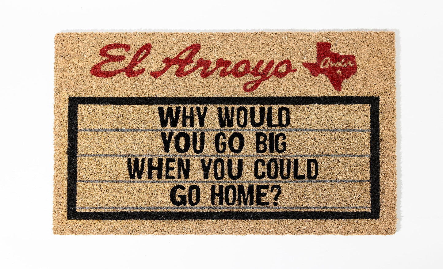 Outdoor Doormat - Go Home
