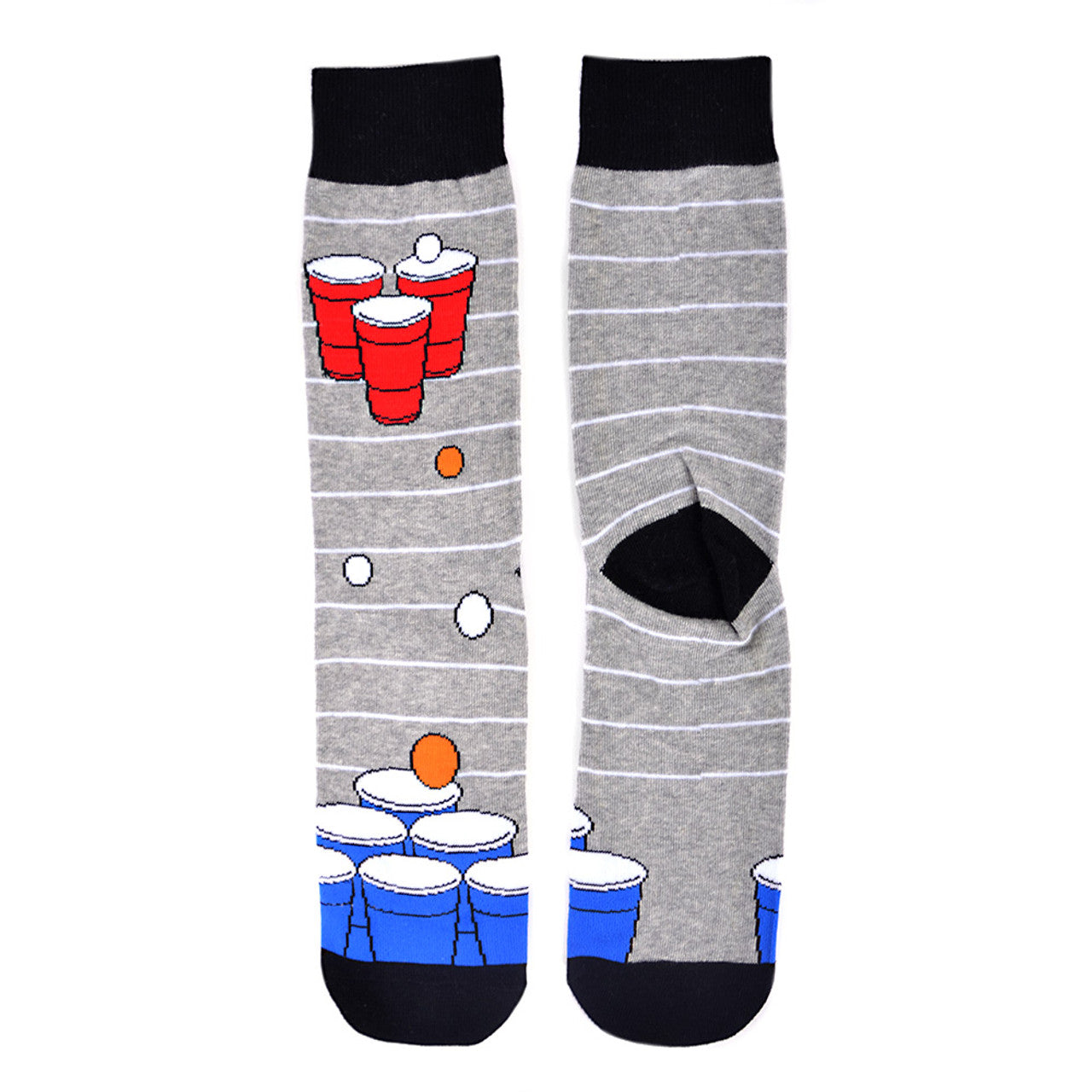 Beer Pong Socks - Grey