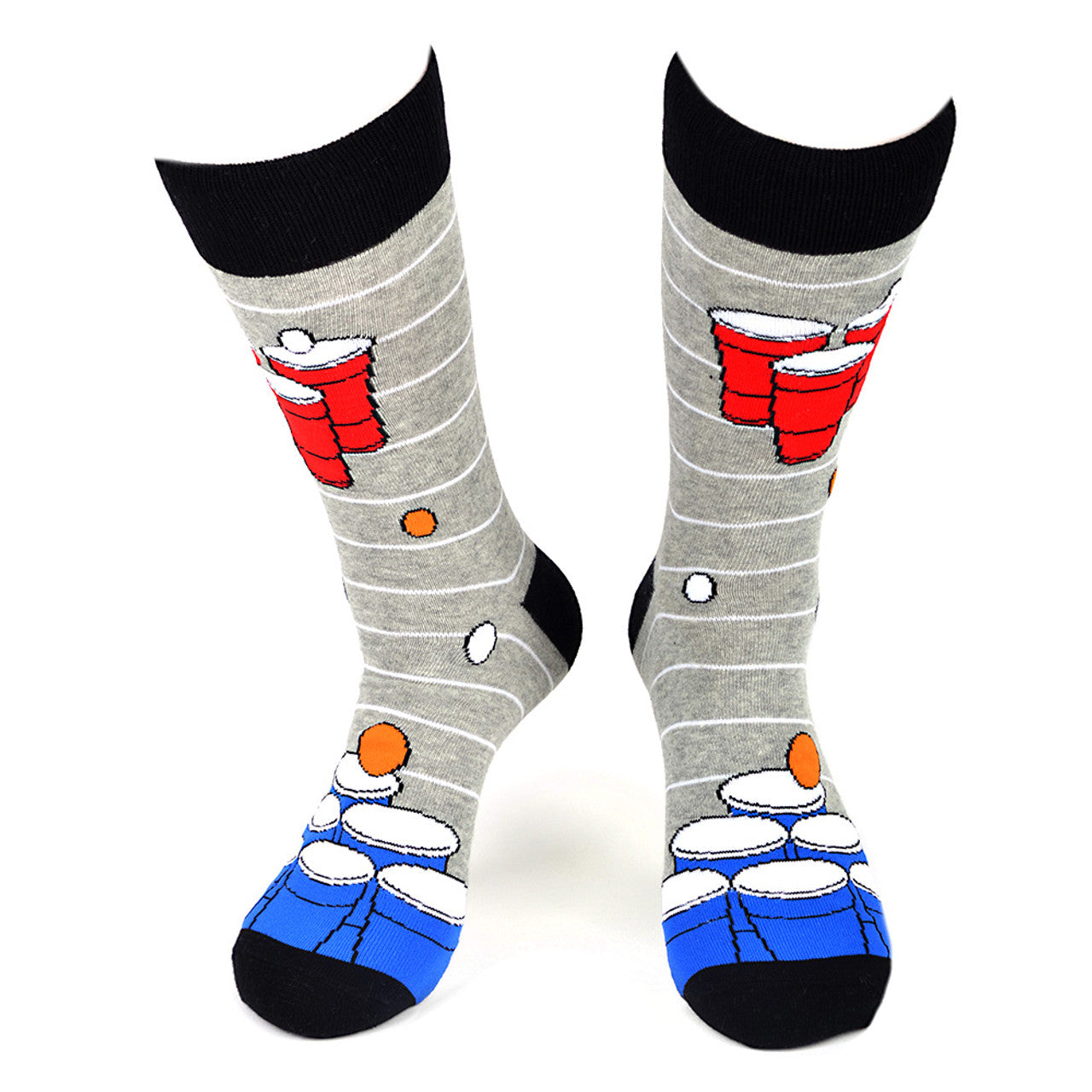 Beer Pong Socks - Grey