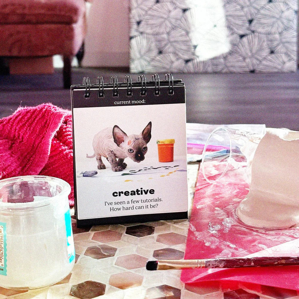 Daily Cattitudes Desk Flipchart