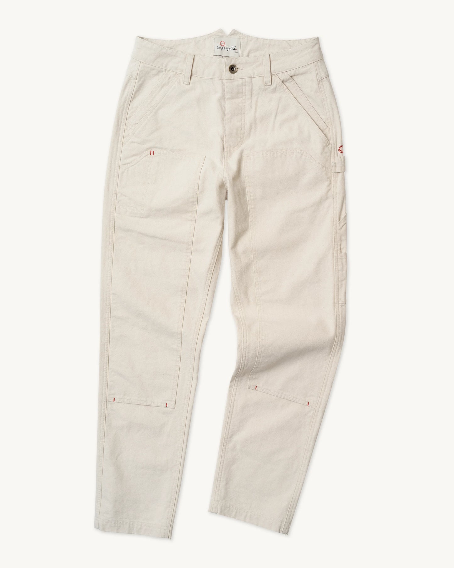 Dungaree Pant in Craft Canvas