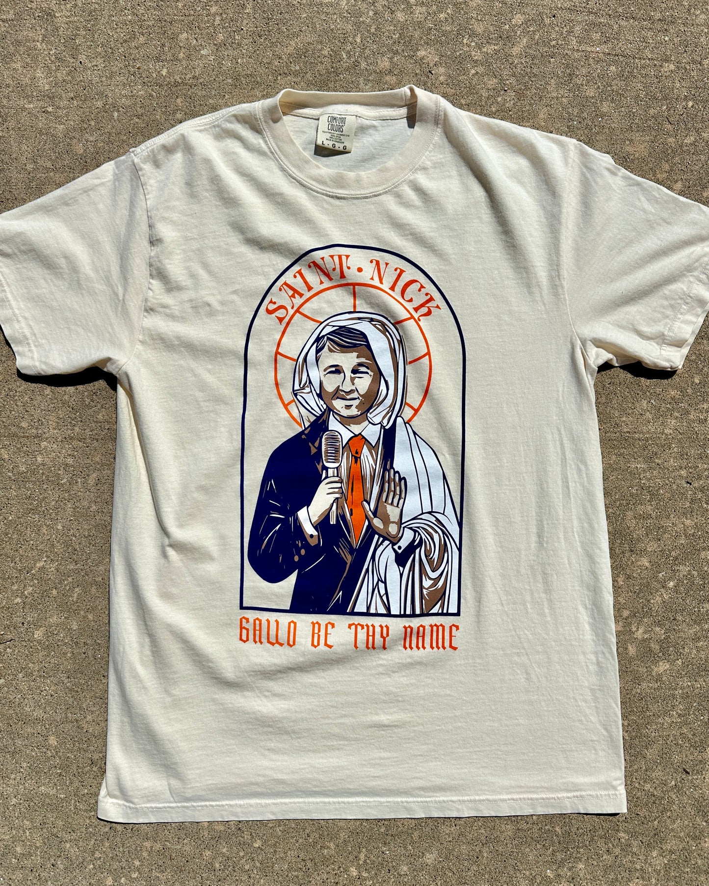Saint Nick Tee - Ivory