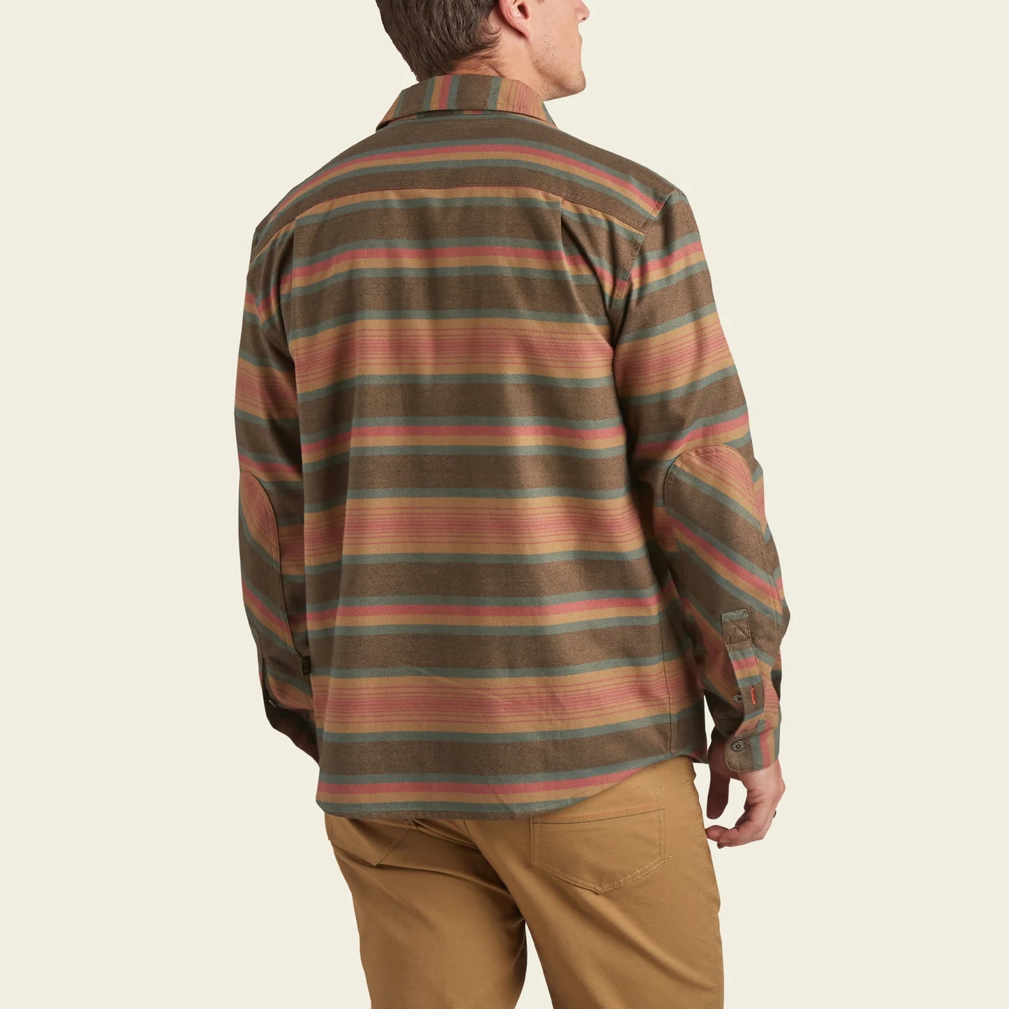 Harker's Flannel - Pathway Stripe - Sundown