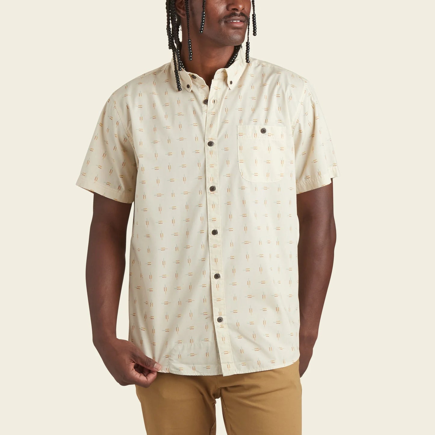 Mansfield Shirt: Desmond - Cream