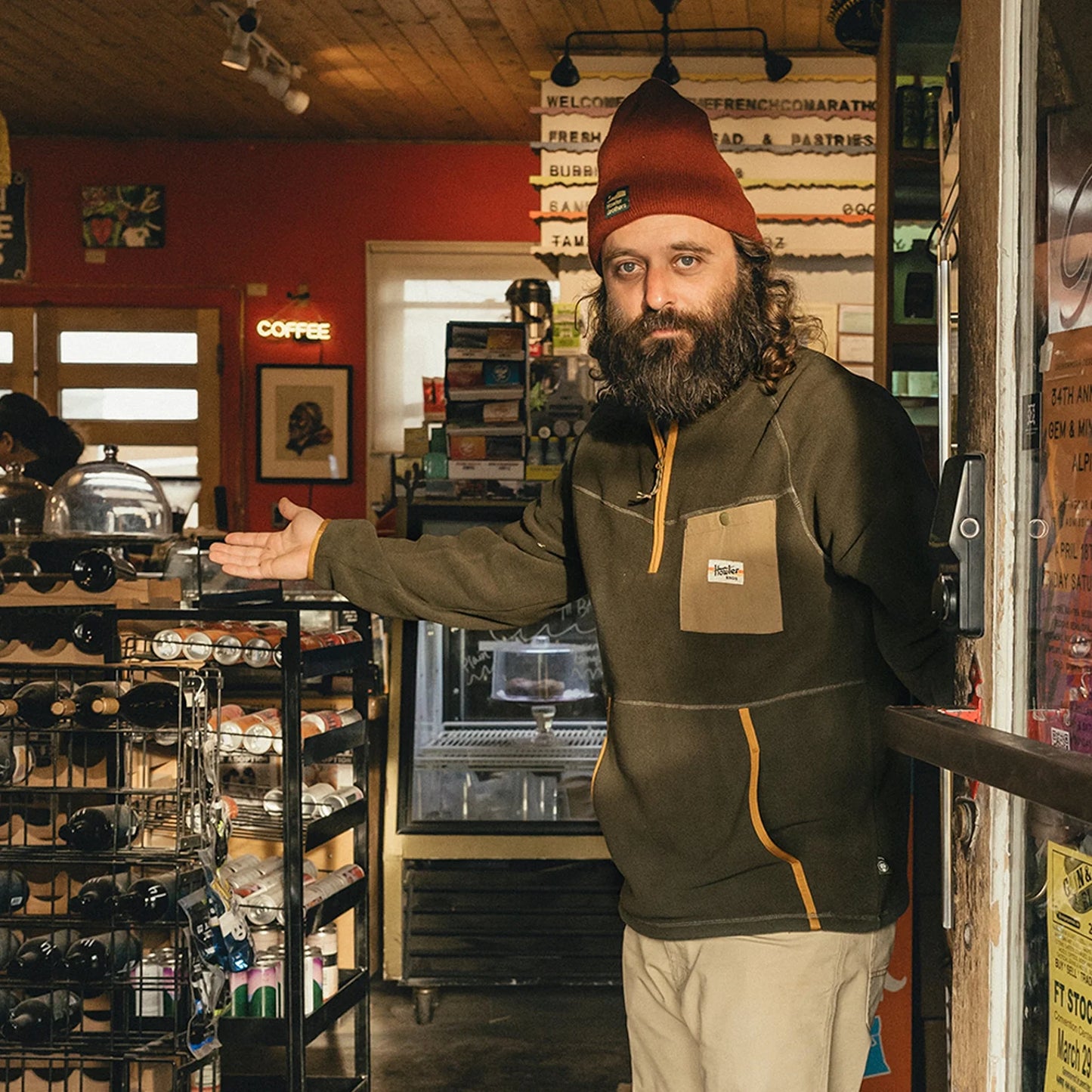 Free Range Fleece Pullover - Army