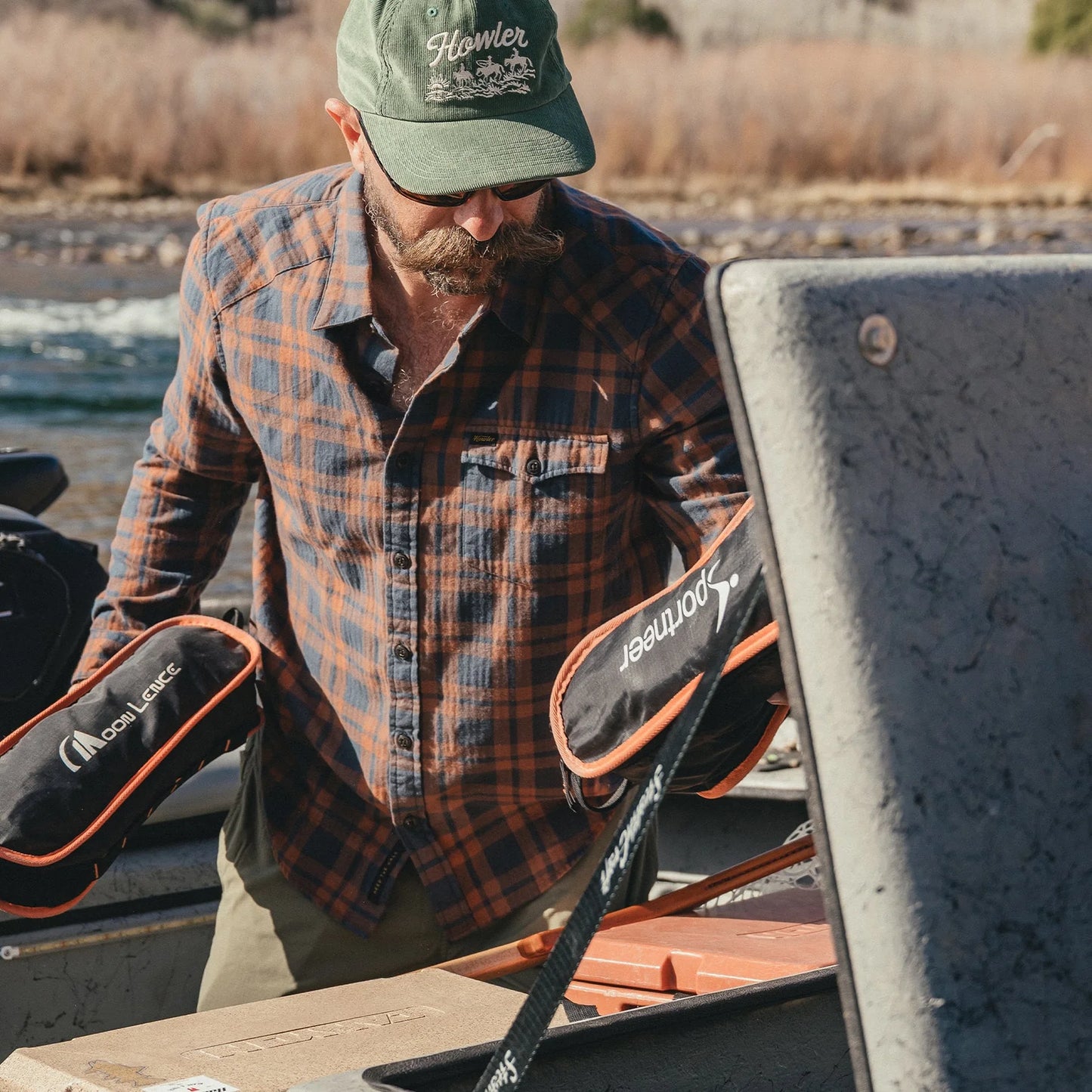 La Grange Lightweight Flannel - Cohen Plaid : Stargazer