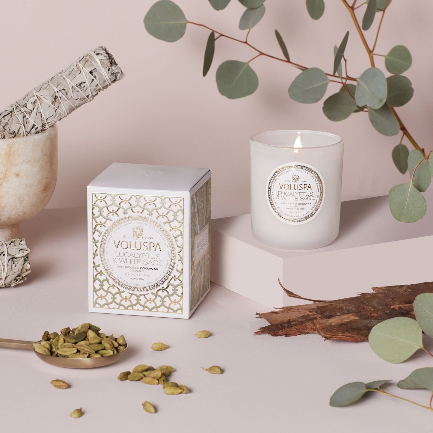 Eucalyptus & White Sage 9.5oz Classic Candle