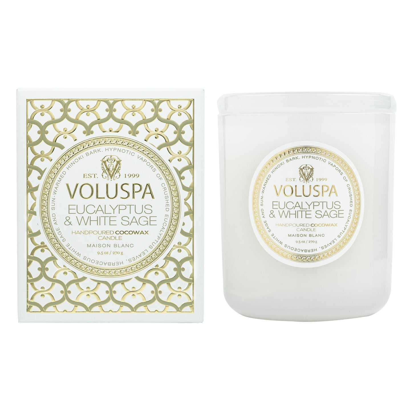 Eucalyptus & White Sage 9.5oz Classic Candle
