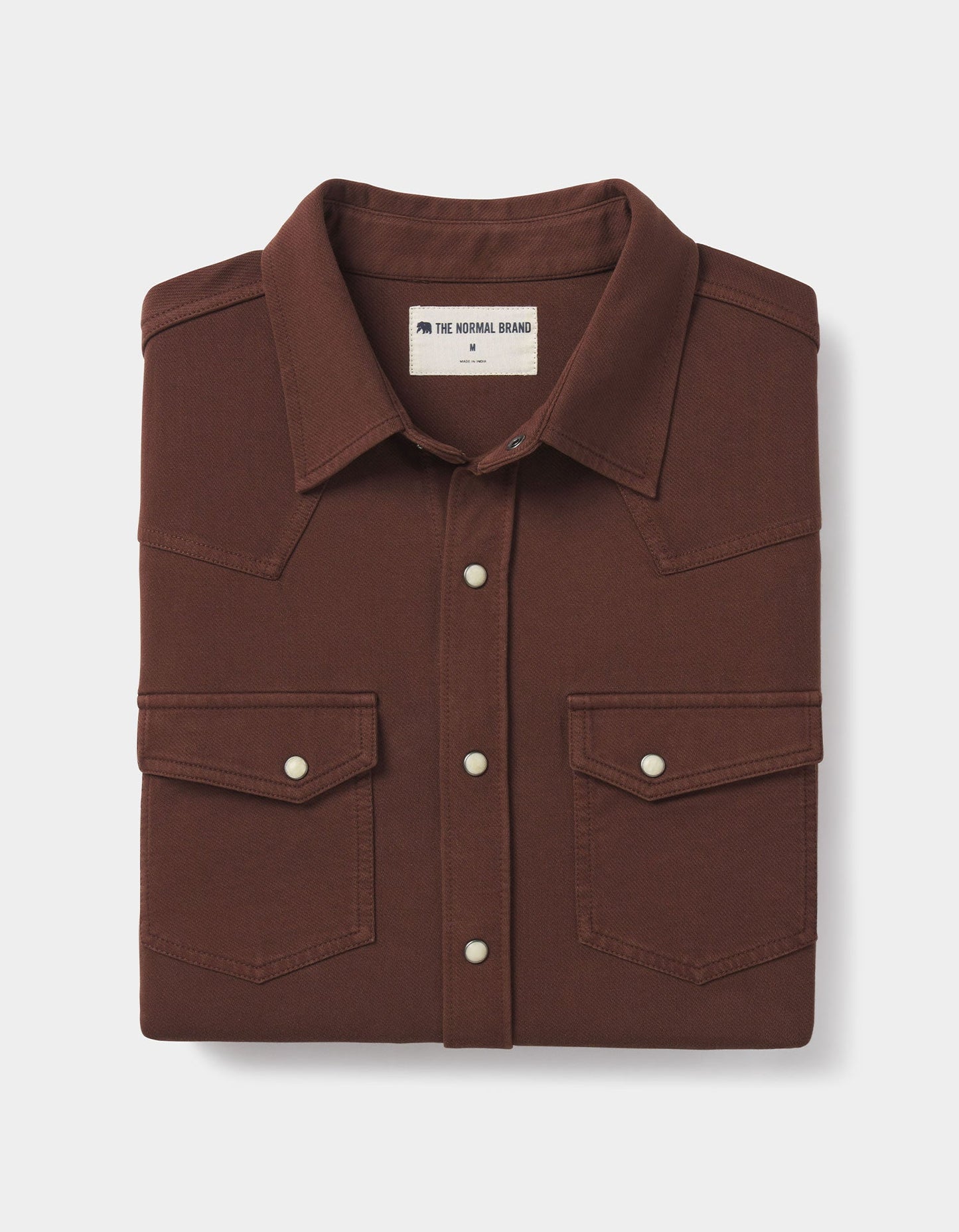 Tentoma Western Shirt - Chestnut